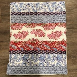 Boho Patchwork paisley pillow sham Brittanica Home Fashions Standard Twi…